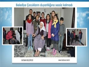 Belediye çocukların duyarlılığına sessiz kalmadı