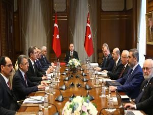 Beştepe'de Güvenlik Değerlendirme Toplantısı