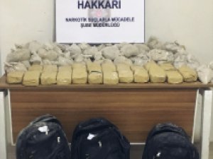 Hakkari'de uyuşturucu ve kaçakçılık operasyonları