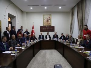 Sivil toplum kuruluşları ve iş dünyası temsilcilerinden Kilis'te ortak açıklama