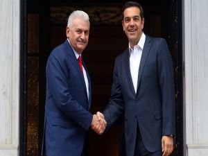 Başbakan Yıldırım, Çipras'la telefonda görüştü