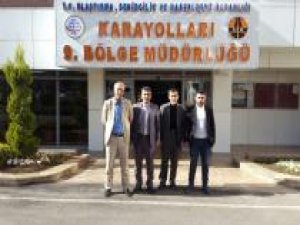 Muhtarlar taleplerini karayolları bölge müdürüne iletti