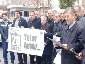 28 Şubat mağdurları için çağrı: #BuSon28ŞubatOlsun