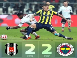 Olaylı derbide kazanan yok: 2-2