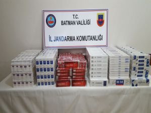 Batman'da kaçak sigara operasyonu