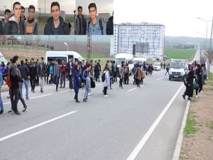 Öğrenciler tepkili: "Okul yolu ölüm yolu olmasın"