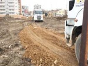 Şerefiye Mahallesinde yol çalışmaları devam ediyor