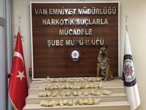 Van’da 31 kilo uyuşturucu ele geçirildi