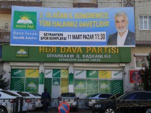 HÜDA PAR Diyarbakır İl Başkanlığı kongre hazırlıklarını tamamladı