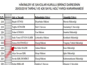 Danıştay Başkanı’nın kızı bir günde Yargıtay’a atandı