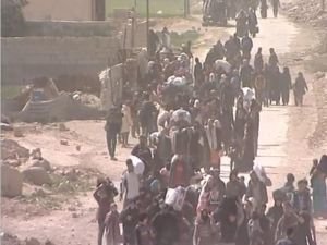 Doğu Guta’dan 100 bini aşkın kişi tahliye edildi