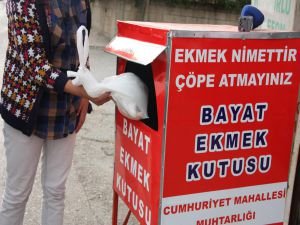 Adıyaman'da "Bayat Ekmek Kutusu Projesi" hayata geçirildi