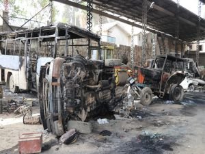 PKK Afrin’i terk ederken halkın malına zarar verdi