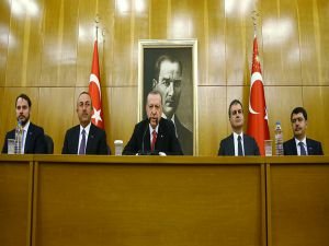 Erdoğan: "Münbiç'ten çıkmayız" yaklaşımları Trump'ın iradesi değil