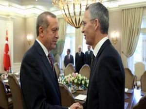 Cumhurbaşkanı Erdoğan Stoltenberg ile görüştü