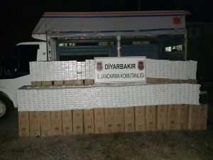 Diyarbakır'da kaçak sigara ele geçirildi