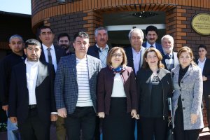 Şahin, Gaziantep'te radyo yöneticilerini ziyaret etti