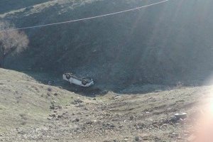 Bingöl'de cenaze dönüşü kaza: 5 yaralı