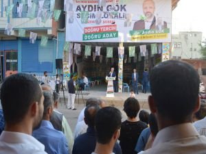 Aydın Gök: "Halkımız bizi seçerse pişman olmayacak"