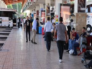 Gaziantep otogarında beklenen bayram yoğunluğu yok