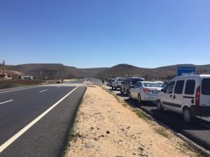 Mardin-Diyarbakır Karayolu'nda bomba  bulundu