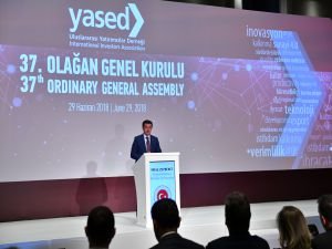 YASED 37. Genel Kurulu, Ekonomi Bakanı Nihat Zeybekci’nin katılımıyla gerçekleştirildi