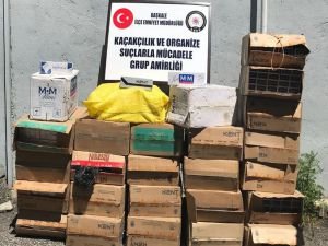 Van’da kaçak sigara operasyonları devam ediyor