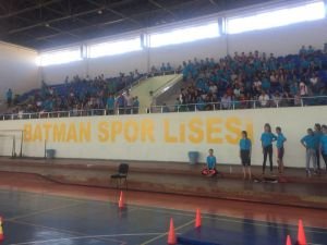 Batman Spor Lisesi yetenek sınavı başladı