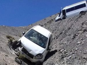 Freni tutmayan araç kaza yaptı: Bir yaralı