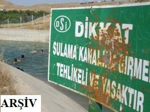 Şanlıurfa'da bir günde 3 çocuk sulama kanalında boğuldu