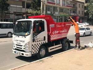 Kızıltepe'de "Çöp Taksi" uygulaması