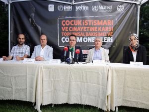 STK’lar Çocuk istismarı ve cinayetine karşı bir araya geldi