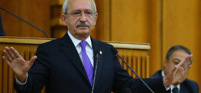 Kılıçdaroğlu, meclis başkanına mektup gönderdi