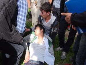 Okulda yangın çıktı