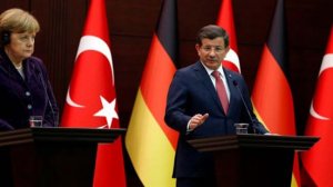 Başbakan Ahmet Davutoğlu, Angela Merkel ile görüştü