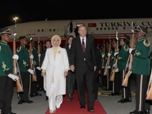 Cumhurbaşkanı Erdoğan Güney Afrika Cumhuriyeti’nde