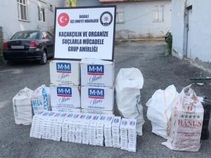 Van’da 7 bin 500 paket kaçak sigara ele geçirildi