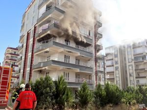 Madde bağımlısı genç evini ateşe verdi