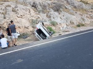 Nusaybin'de piknik yolunda kaza: 5 yaralı