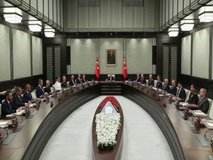 MGK Cumhurbaşkanı Erdoğan başkanlığında toplandı