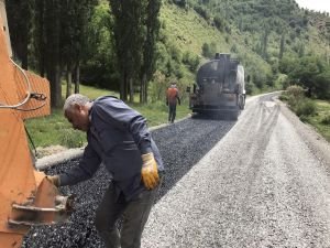 Van’da yol çalışması