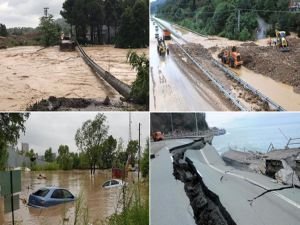 Ordu'da sel felaketi: 165 kişi mahsur kaldı