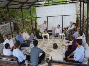 Yapıcıoğlu’dan kanaat önderi Kuşçu’ya ziyaret