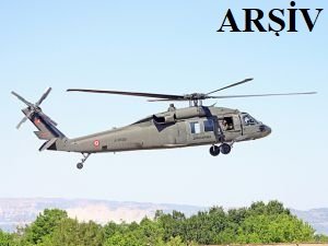 Hindistan'a ait bir helikopter düştü