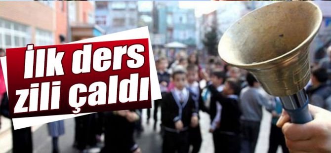 Okullarda ikinci dönem heyecanı başladı