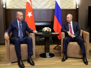 Erdoğan, Putin ile bir araya geldi