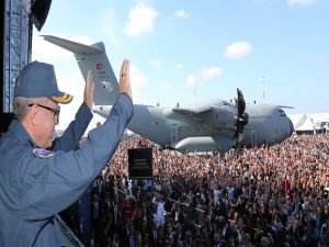 Erdoğan: teknolojide ileri bir düzeye gelmenin tek yolu çalışmak