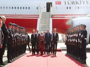 Cumhurbaşkanı Erdoğan Almanya'da