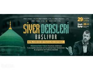 Siyer Vakfı'nda 15 yıl sürecek siyer dersleri başlıyor