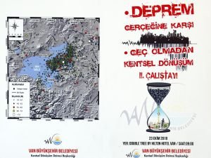 Van'da "Deprem Çalıştayı" düzenlenecek